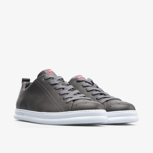 Camper Runner Mens Sneakers US-95574 Dark Grey Clearance